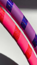 Load image into Gallery viewer, glitter hula hoops for fitness and weight loss