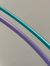 Load image into Gallery viewer, section of teal and purple hula hoops