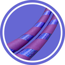 Load image into Gallery viewer, round purple hoop icon