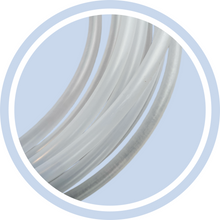 Load image into Gallery viewer, clear polypro tubing in an icon shape