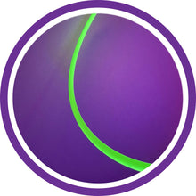 Load image into Gallery viewer, stylised image of a glowing tube on purple background
