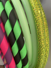 Load image into Gallery viewer, holograhic hula hoop made in NZ
