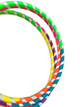 Load image into Gallery viewer, colourful taped hoops
