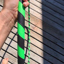 Load image into Gallery viewer, green and black hula hoop adult NZ