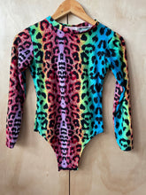 Load image into Gallery viewer, Psychadelic Leopard Bodysuit