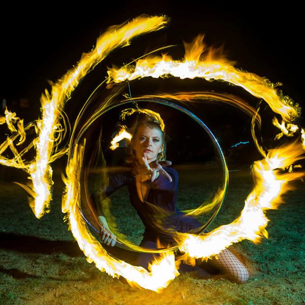 Ignite Your Passion: Fire Hooping with Removable Hoop Wicks