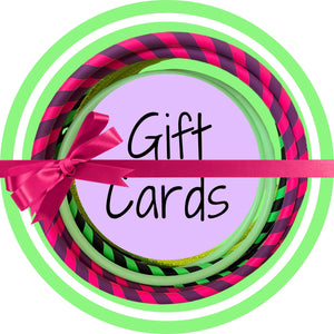 gift cards for hula hoops made in NZ