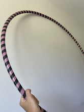 Load image into Gallery viewer, striped vinyl hula hoop for spinning fire nz
