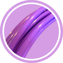 Load image into Gallery viewer, purple polypro hoop tubing icon
