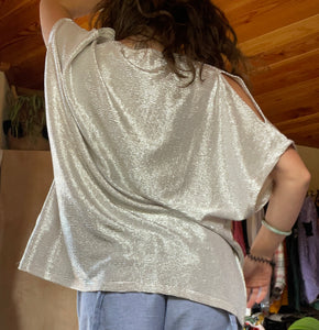 Silver Shimmers Top