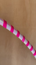 Load and play video in Gallery viewer, Pearly Pink Limited Edition Weighted Fitness Hula Hoop
