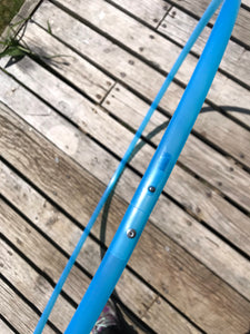 blue polypro hula hoop