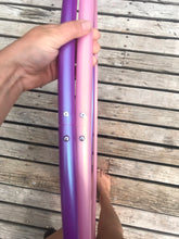 Load image into Gallery viewer, purple and pink polypro hula hoops nz
