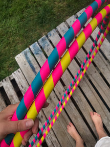 colourful beginner adults hula hoops NZ